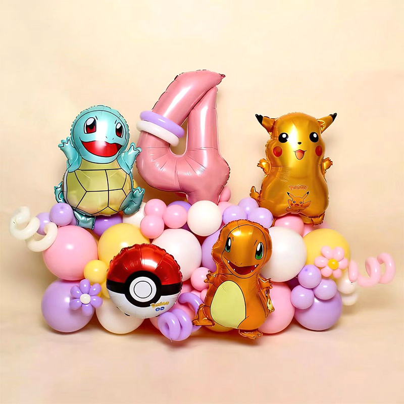 Plant Parent Gifts - 1 Set Pokemon Pikachu Theme Foil