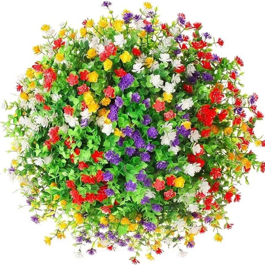 3/6pcs Artificial Plant Flower - Plant Parent Gifts 评论和价格