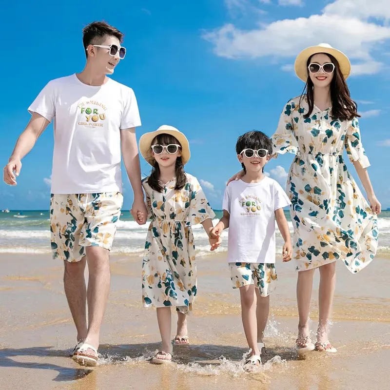 Resort Family Clothes Parents  - Plant Parent Clothing 评论和价格