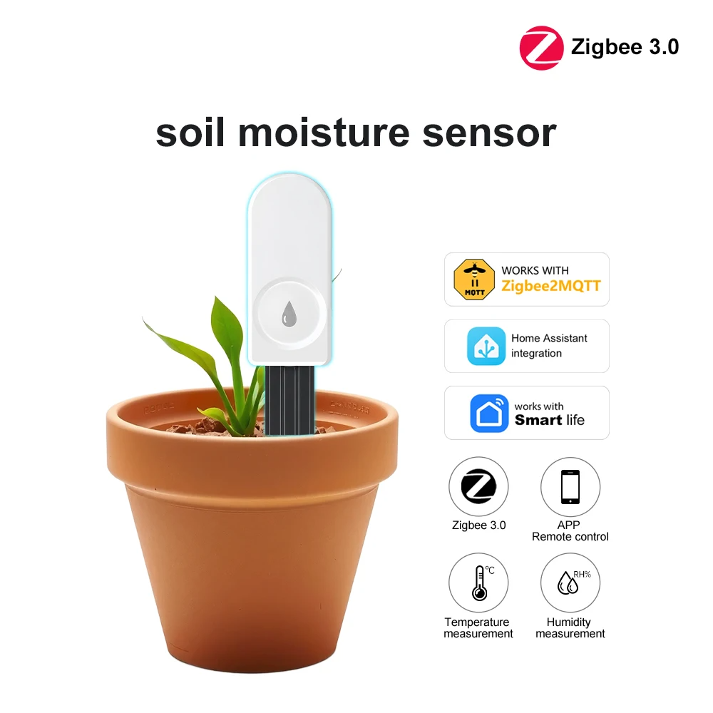 ZigBee Smart Soil Moisture Sen - Plant Parent App 评论和价格
