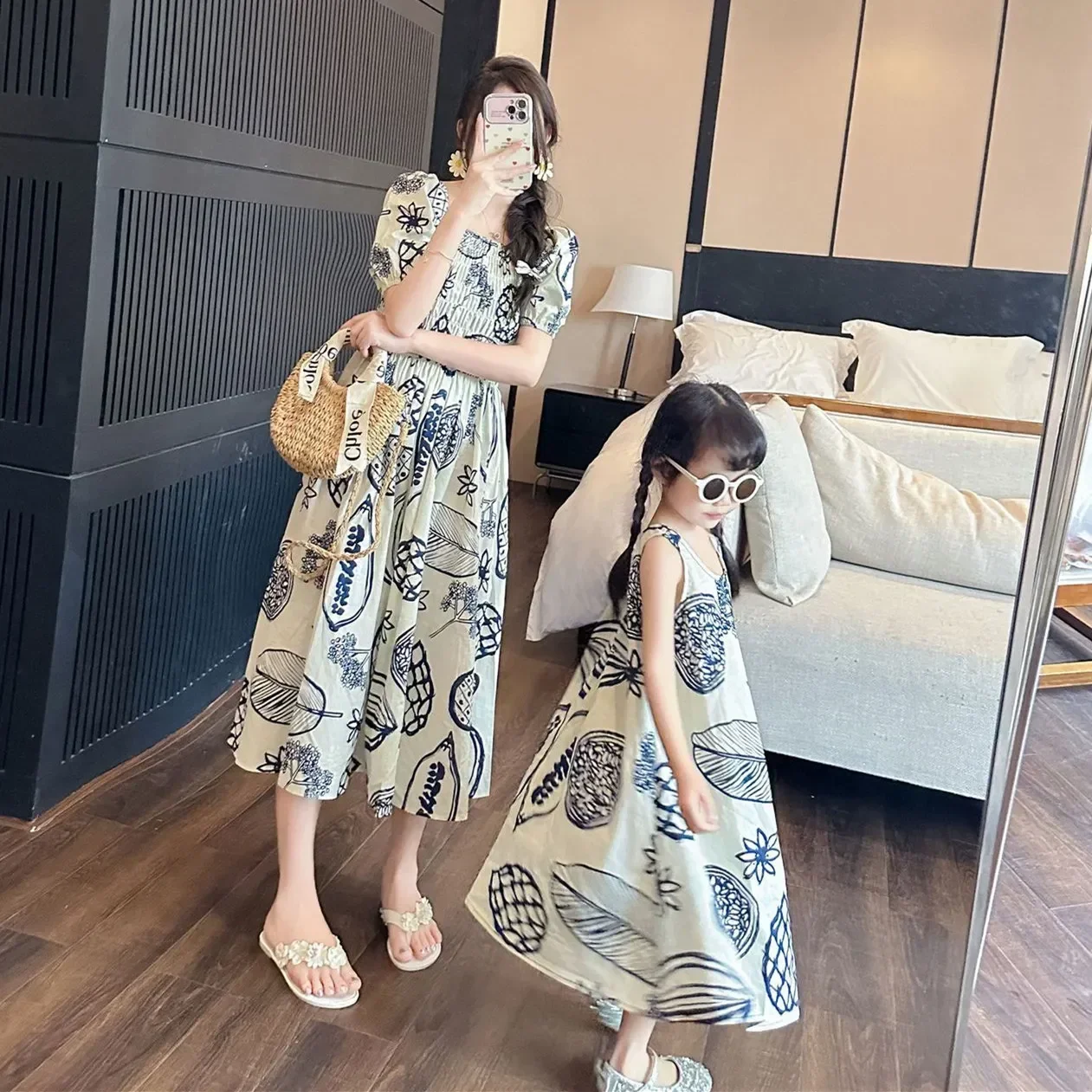 Women Smock Dresses Korean Sis - Plant Parent Clothing 评论和价格