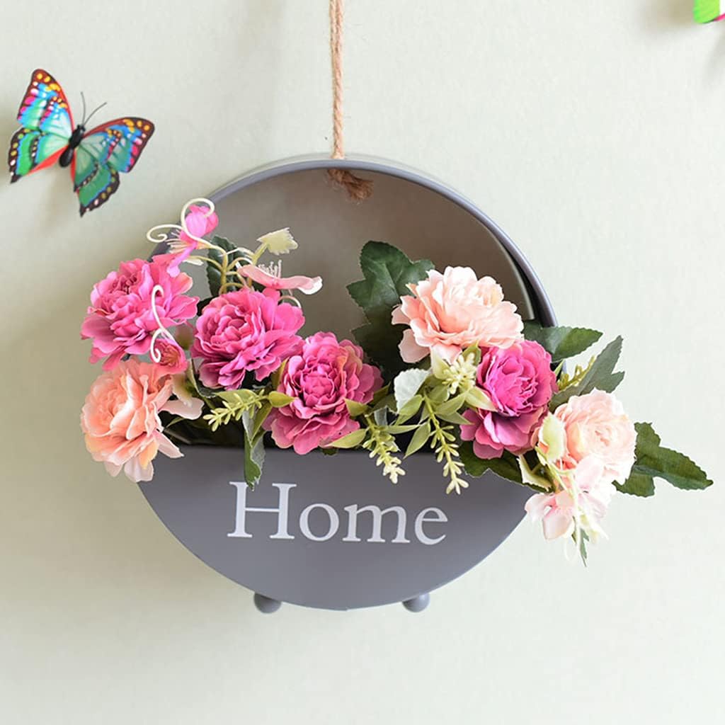 1pc Rounded Iron Craft Flowerp - Plant Parent 评论和价格