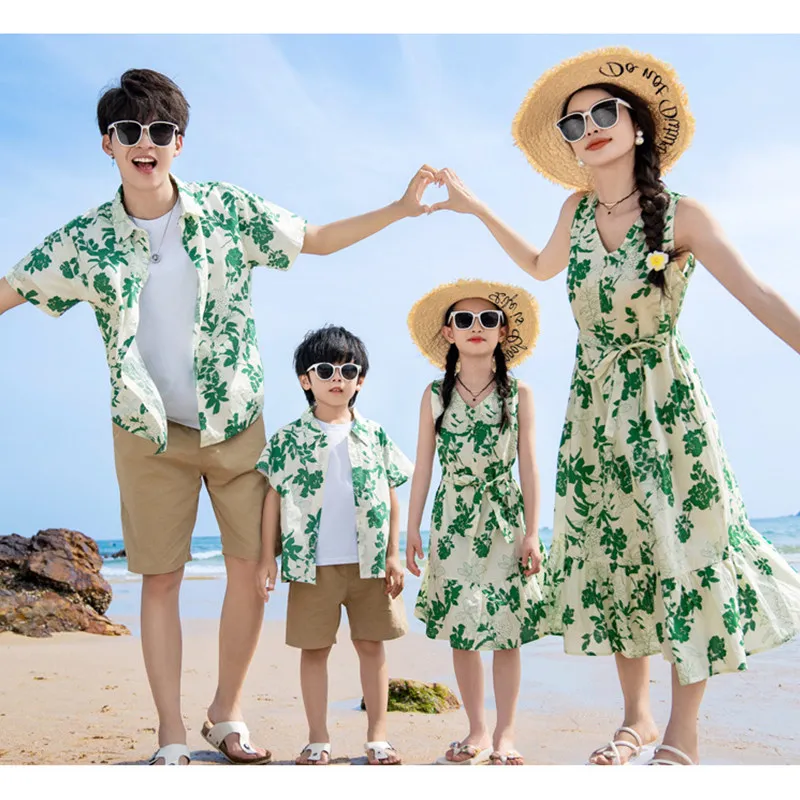 Resort Vacation Look Parent-ch - Plant Parent Clothing 评论和价格