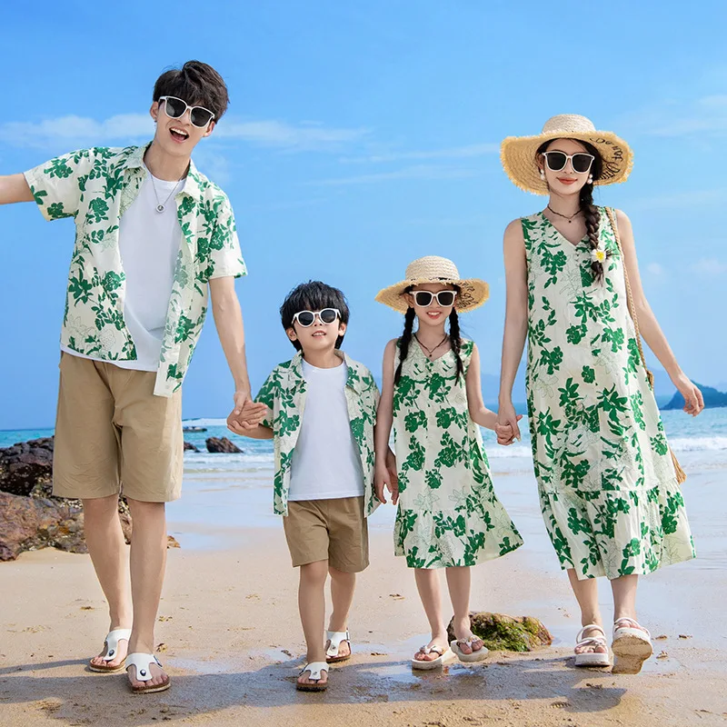 Resort Vacation Look Parent-ch - Plant Parent Clothing 评论和价格