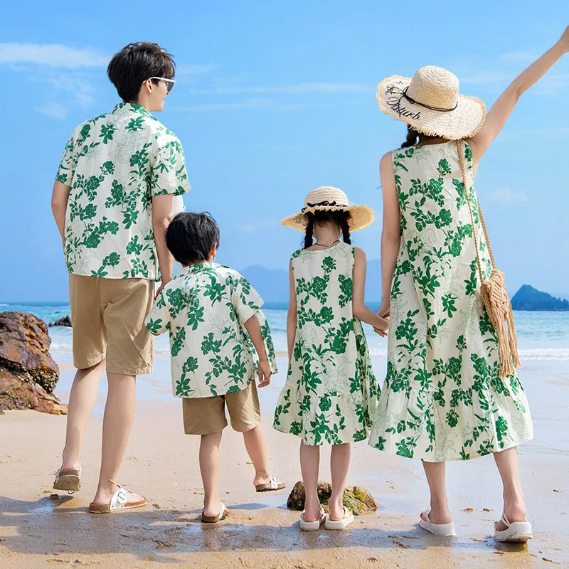 Resort Vacation Look Parent-ch - Plant Parent Clothing 评论和价格