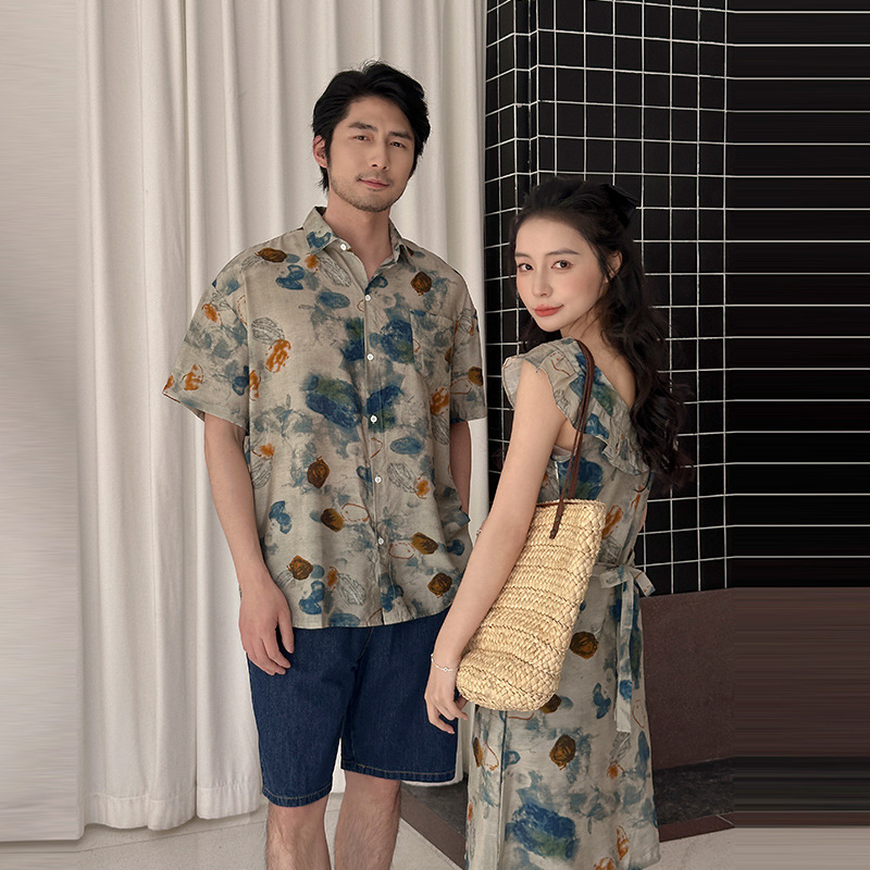 Vacation Area Couple Look Fami - Plant Parent Clothing 评论和价格